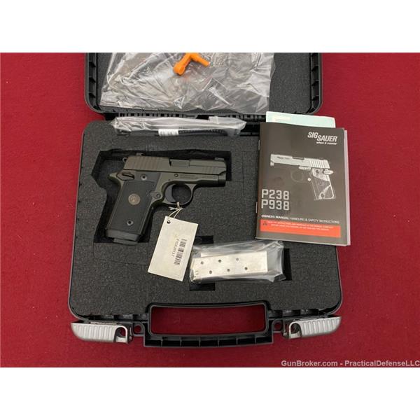 .380 ACP New! Sig Sauer P238 Legion 238 .380ACP 798681582525 238-380-LEGION