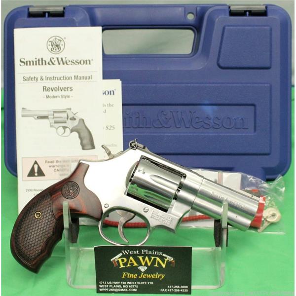 .357 Mag. Smith & Wesson / S&W SMITH WESSON 686 PLUS, MAG, 3" BRL, 7 RND (150713) 022188141573 G-2101006-6 3 inch " barrel