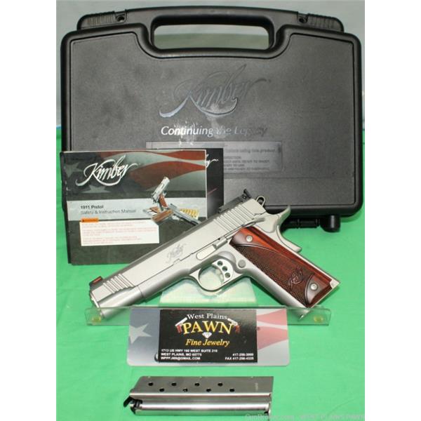 9mm Luger KIMBER STAINLESS TARGET II, 9MM, 5" BRL, 9 RND (3200325) 669278323268 G-2100950-1 5 inch " barrel