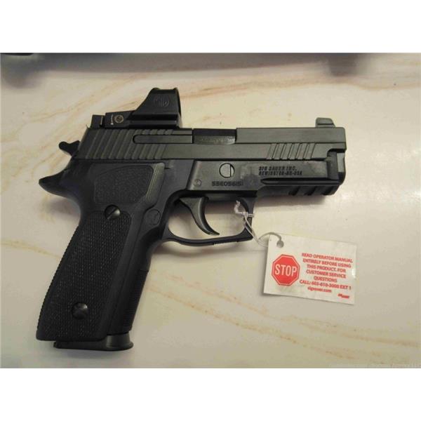 9mm Luger Sig Sauer P229 Legion Black 3.9" DA/SA Decocker Romeo1Pro G10 3-15rd 4 inch " barrel E29R-9-LEGION-RXP