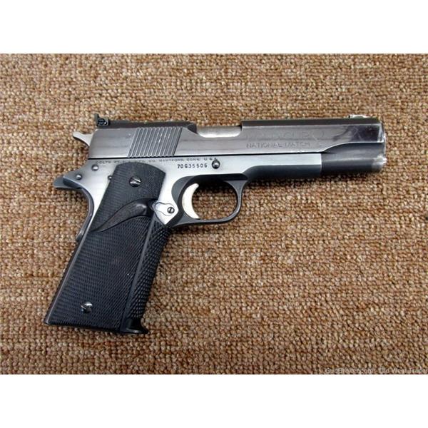 .45 ACP 1911 GOVERNMENT SERIES 70 COLT Government MKIV with Colt Gold Cup Nat Match Slide,45ACP 5 inch " barrel
