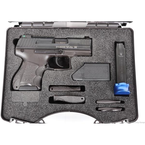 9mm Luger P30SK (V1) Heckler & Koch / H&K Excellent V1 Night Sights Compact 226218 3 inch " barrel