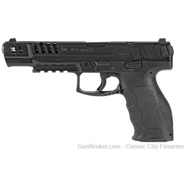 9mm Luger Heckler & Koch / H&K HK VP9 Match OR 5.51" BBL BLK 4 10rd Magazines 81000554 5 inch " barrel