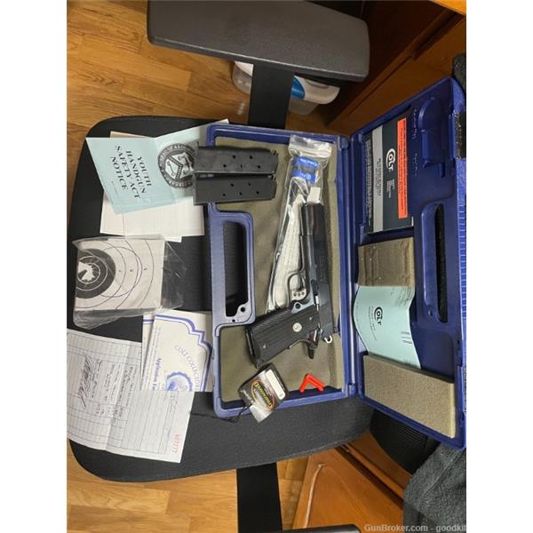 .45 ACP 1911 Gold Cup Trophy Colt Series 80 45ACP Blued 5 inch " barrel
