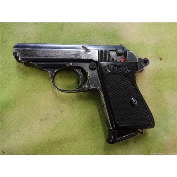 .32 Auto (7.65 Browning) Walther Arms Battle Warn PPK No prefix 6 digit serial # 7.65 32 C&R WWII