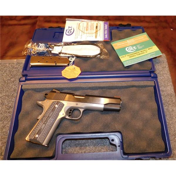 .45 ACP Colt 1911 Competition Government Two Tone 45 Pistol LNIB 5 inch " barrel