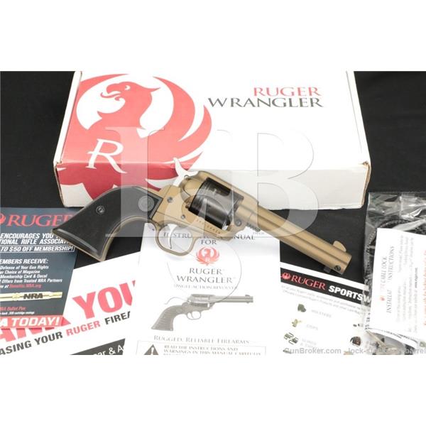 Ruger / Sturm, & Co. Wrangler 02004 .22 LR Bronze Cerakote Single Action Revolver MFD 2019