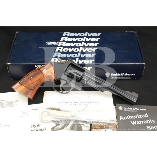 .357 Mag. Smith & Wesson / S&W Model 19-5 Combat Magnum 6" DA/SA Revolver NO CA
