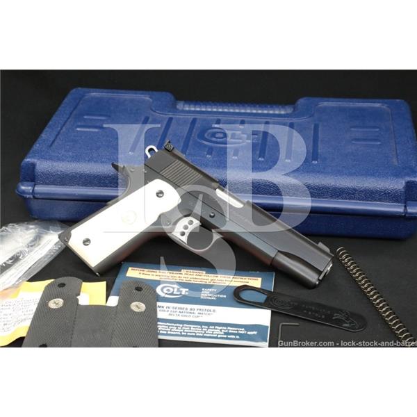 Colt Gold Cup Trophy 05870CS 1911 .45 ACP Semi-Automatic Pistol, MFD 2007