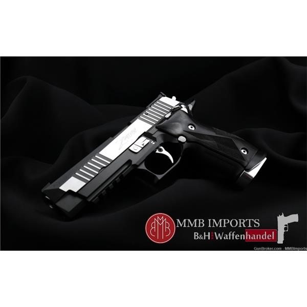 Other Model 9mm Luger Last Shot: Sig Sauer P226 X-Five Black & White X5BW9
