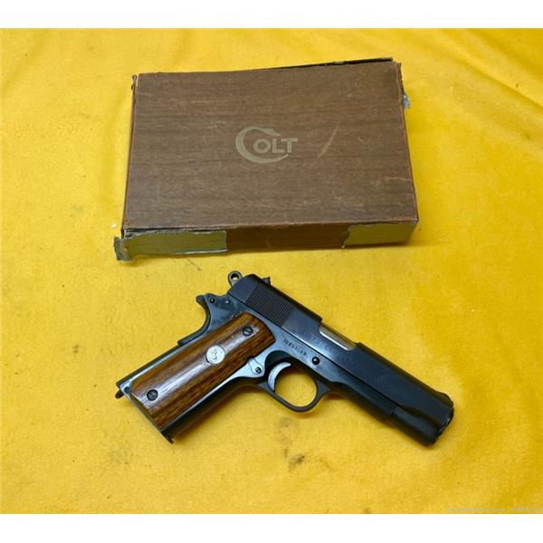 9mm Luger 1911 Combat Commander Colt 1911a1 in box series 70 1971