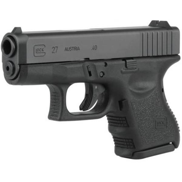 40 S&W G27 Glock 27 Gen3 .40 Smith & Wesson 3.47 Inch Barrel Black Finish Fixed Sights 9 Round Made in Austria - 764503912849