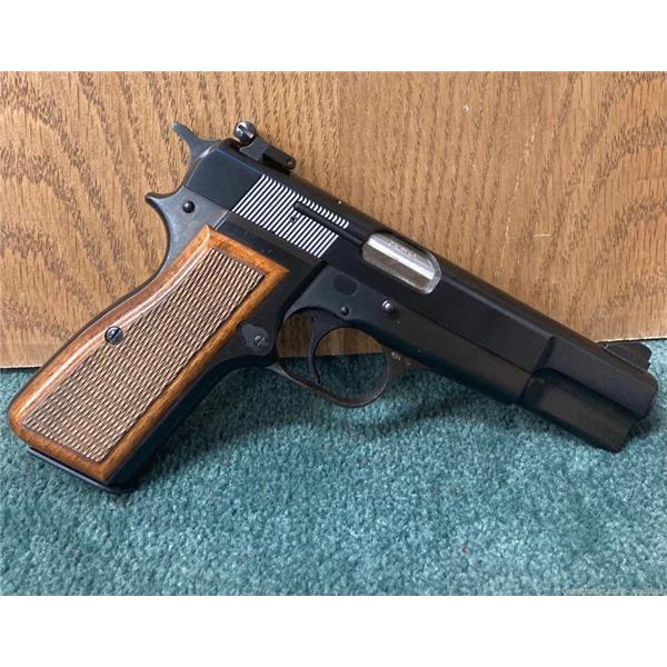 9mm Luger Hi-Power Browning Hi Power 9mm. Belgium Made