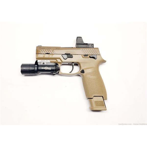 9mm Luger P320 M18 Carry Sig Sauer Leupold Deltapoint Pro Surefire X300 Ultra NIB 798681607556 4 inch " barrel