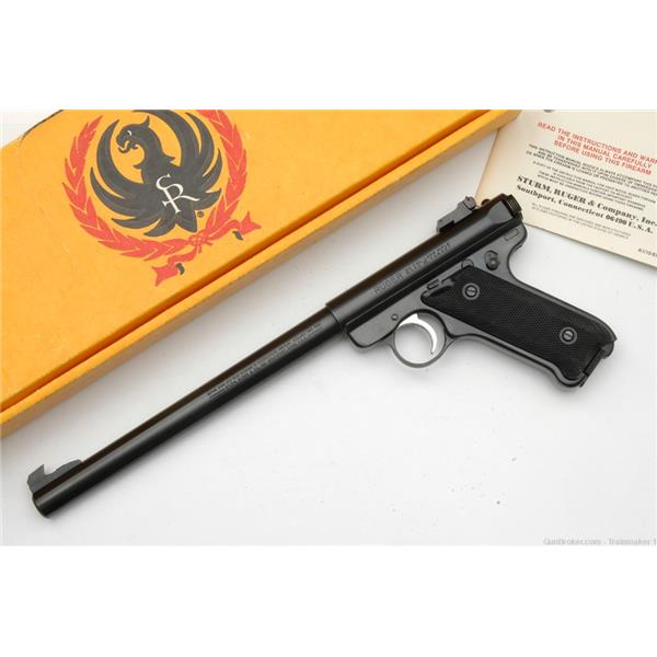 .22 LR Ruger / Sturm, & Co. Scarce! Mark II Target .22LR 10" Bull Brl. Stunning NOS ca. 1989 mfg.