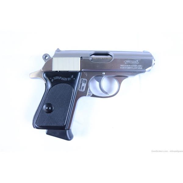 .380 ACP Walther Arms PPK 380 Stainless Auto - New in Box 3 inch " barrel