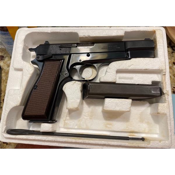 9mm Luger Browning Hi-Power Belgium New In Box 1989