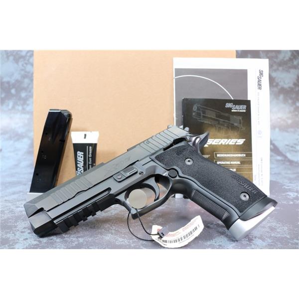 9X21mm SIG SAUER P226 X-FIVE SO BLACK 9X21 FACTORY NEW IN BOX RARE CALIBER GERMAN