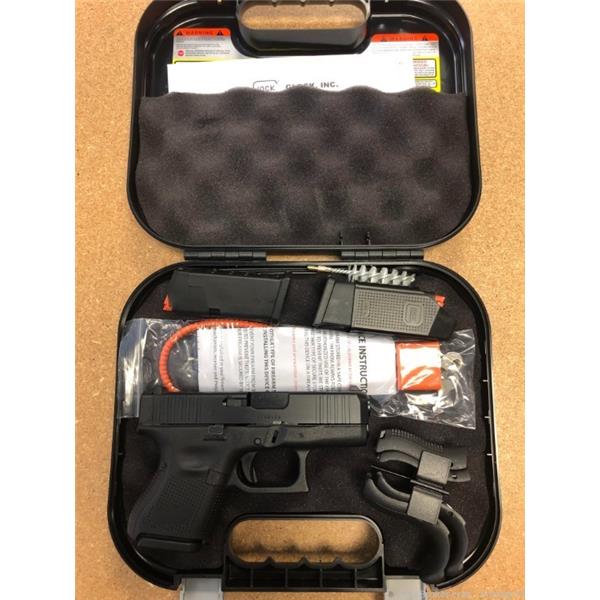 9mm Luger Glock G26 26 Gen 5 10rd 3 magazines UA265S201 inch " barrel