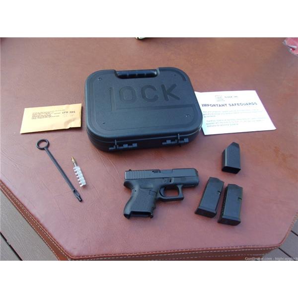 Glock 27 .40 S&W Caliber 3.5" Pistol REAL NICE 2 Mags 2012 G27 $1START 3 inch " barrel