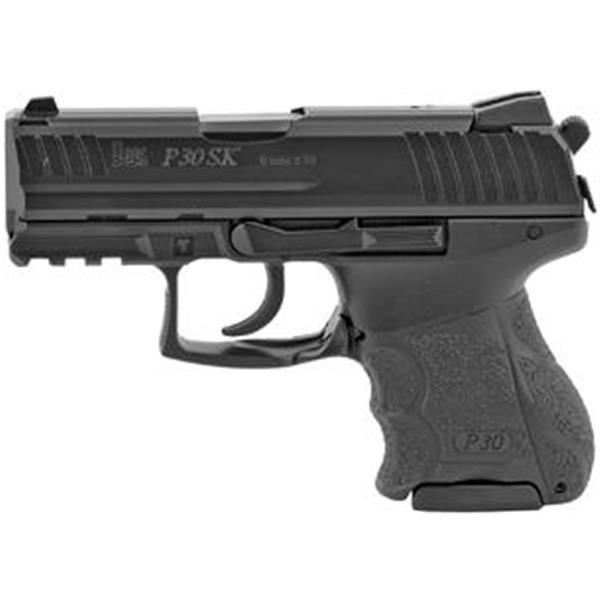 Heckler & Koch HK P30SK V3 9mm Luger 3.27" 13+1,10+1 (2) Black Steel Slide Interchangeable Backstrap Grip 642230261747