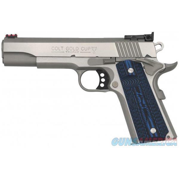 Colt 1911 Gold Cup Elite 9mm Luger 5" Stainless 8 Rds O5072GCL 098289111975