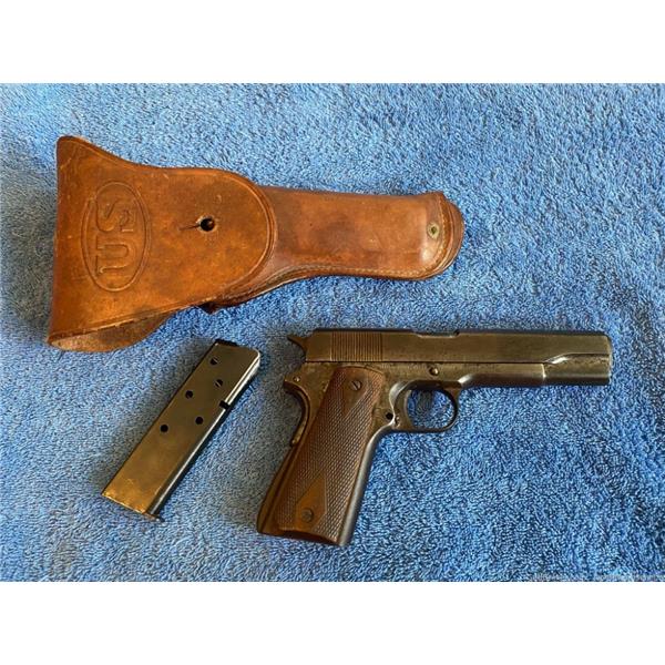 .45 ACP Remington Rand 1911 A1 1911A1 WW2 Colt Army .45acp w/ holster