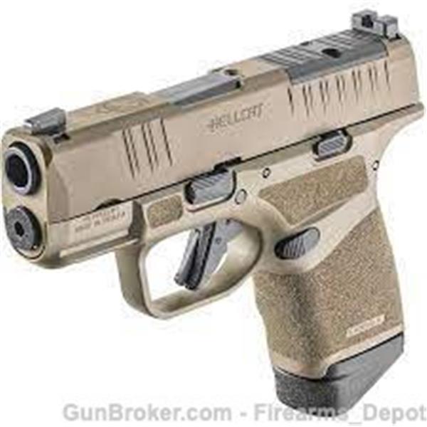 9mm Luger Springfield Armory HELLCAT OSP Semi-Auto Pistol 3" Barrel Optics-Ready 706397933951