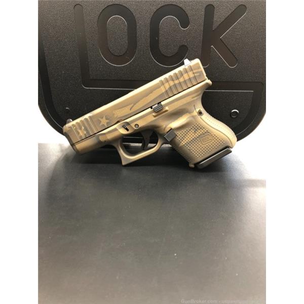 9mm Luger G26 Factory New Glock 26 Gen 5 Bronze American Flag