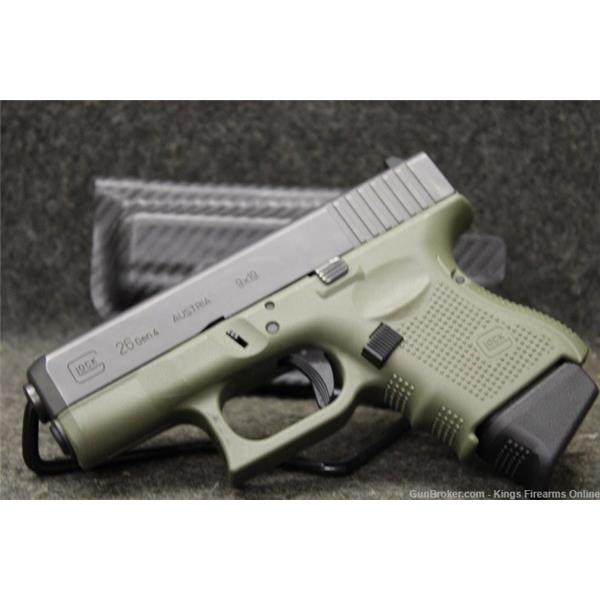 9mm Luger G26 GEN4 Glock 26 Gen 4 OD Green Item P-220