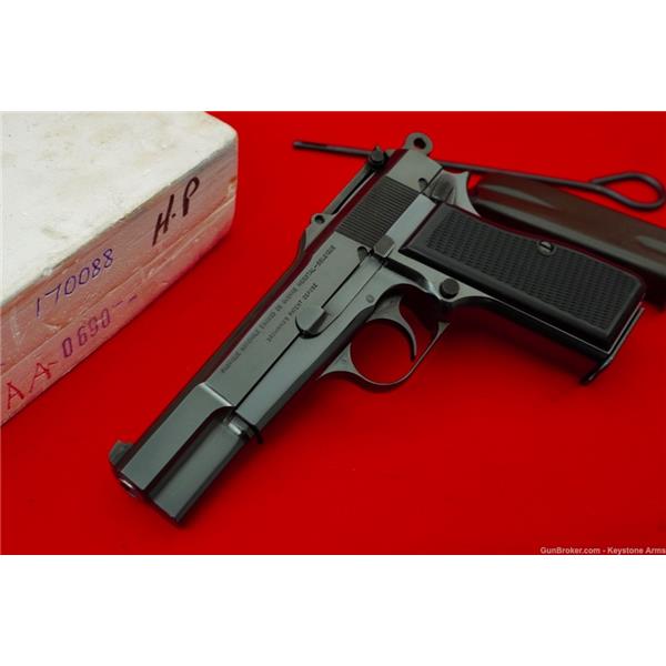 9mm Luger Rare 1964 Fabrique Nationale Browning Hi-Power Tangent & Slotted Collector Consignment