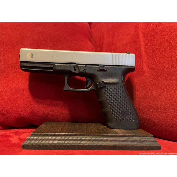 .45 ACP G21 GEN4 GLOCK USA STAINLESS PVD 45 AUTO 4.60'' 10-RD SEMI-AUTO PISTOL NIB! 850023124159 4 inch " barrel