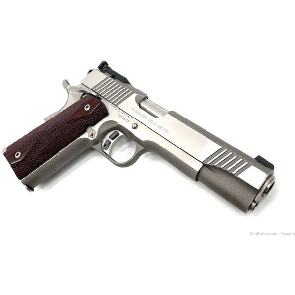 .45 ACP Stainless Gold Match II Ultra Rare Kimber GOLD MATCH 1911 45 5” Bbl LIKE NEW IN BOX 5 inch " barrel