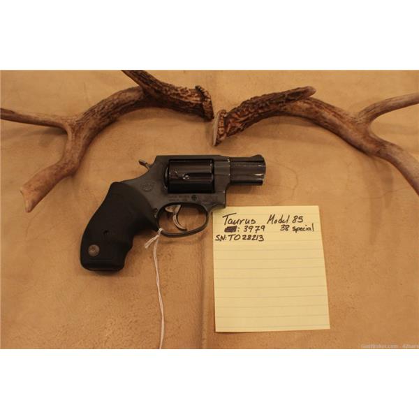 .38 Spl. Taurus Model 85 38 Special Penny Auction .01 2 inch " barrel