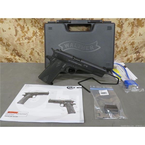 .22 LR 1911 Government PENNY! COLT (WALTHER) GOVERNMENT A1, .22LR, W/ 5" BARREL, LNIB!! 723364200854 5170304