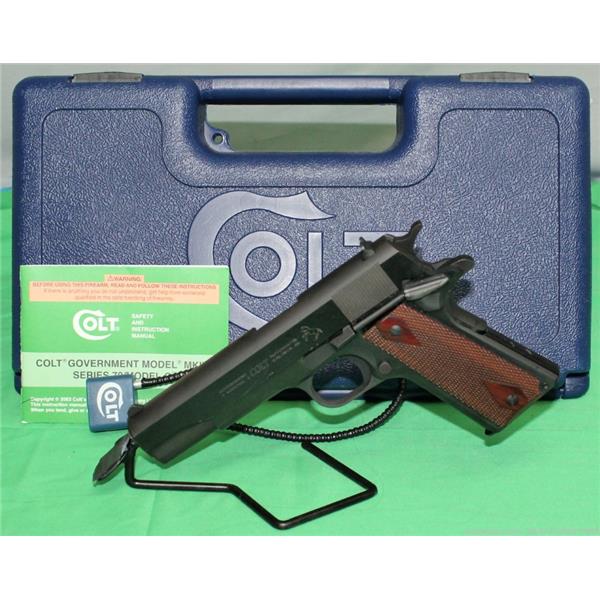1911 GOVERNMENT SERIES 70 COLT CLASSIC 70, .45 ACP, 5" BRL, 7 RND (01911C) 098289112187 G-2101005-1 5 inch " barrel