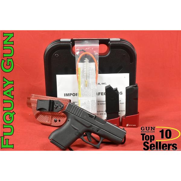 9mm Luger G43 GLOCK Model 43 9x19mm Pistol Austrian HYVE Technologies Bseplates PI4350201 764503002533 T66656