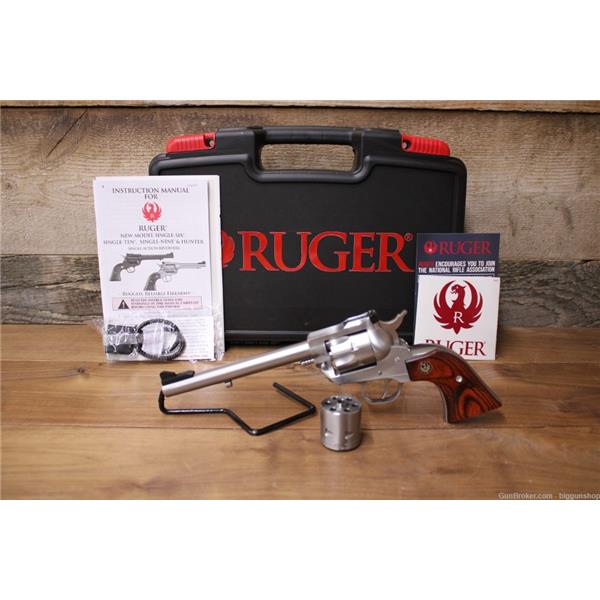 .22 WMR Ruger / Sturm, & Co. SINGLE SIX 22-22MAG 6.5 SS AS 0626 22 LR Magnum Stainless SteelNEW 736676006267 6 inch " barrel