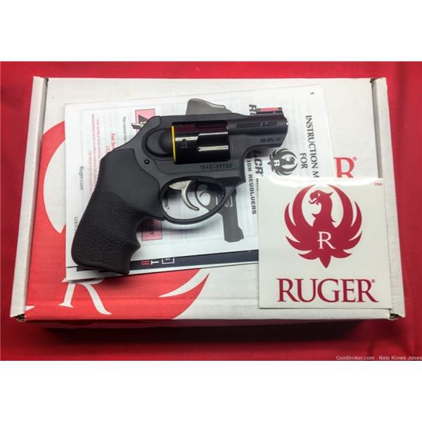 .38 Special +P Ruger / Sturm, & Co. LCRx In Spl + P with red Hi-Vis front NIB $.01 bid 2 inch " barrel
