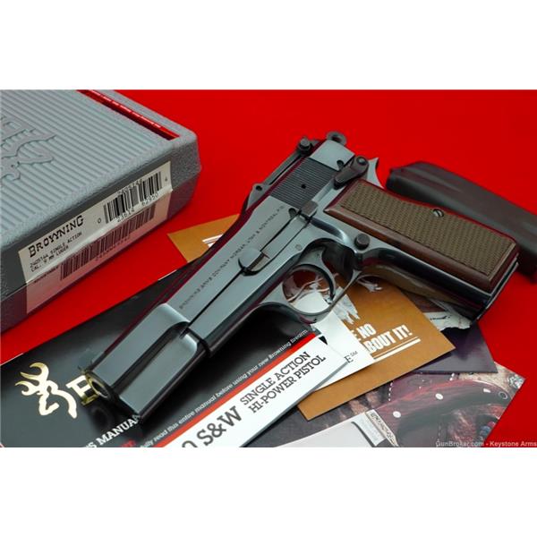 9mm Luger Hi-Power Rare Discontinued Browning HI Power Capitan Tangent Sight NIB Collector Consignment