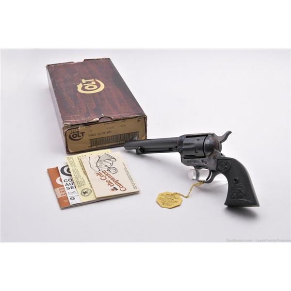 Single Action Army (SAA) Colt SAA 3rd Gen .45 5.5" BLUED/CASE HARDNED BOXED JH
