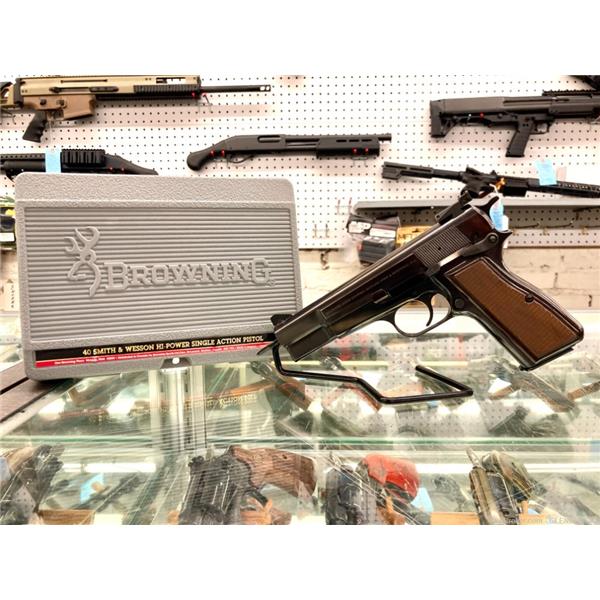 .40 S&W NIB BROWNING HI-POWER .40S&W SEMI AUTO PISTOL