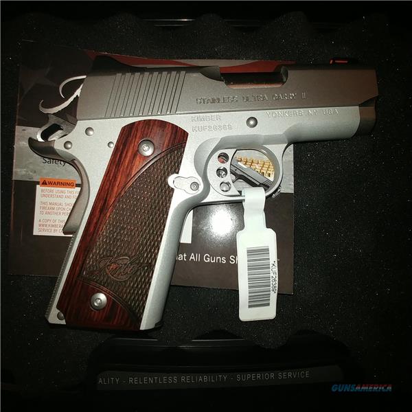 9mm Luger Kimber Stainless Ultra Carry II