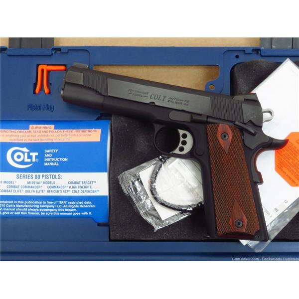 .45 ACP 1911 Government Colt LIghtweight Model 45 5" Blue O1880XSE 2014 - LNIB 5 inch " barrel