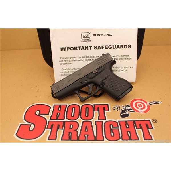 9mm Luger G43 Glock 43 3.4" w/Box NoCCFees 3 inch " barrel
