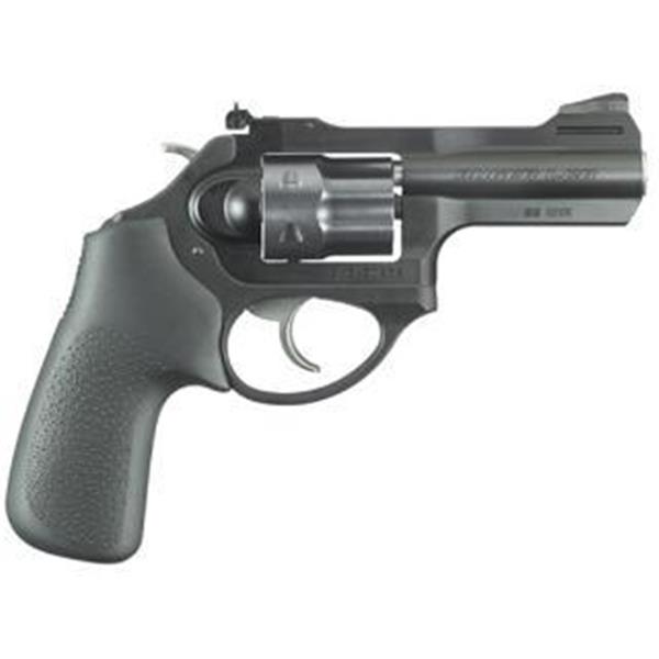 22 MAG RUGER LCRX 22WMR 3" Ruger DA/SA Rimfire Revolver Barrel 6 Rounds Hogue Tamer Grip Matte Black 736676054374