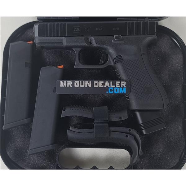 Other Glock 9mm Luger (9x19 Para) G45 Semper Fi 2x 17 Rds 1x 19 Mags w/ Case {1}-54053