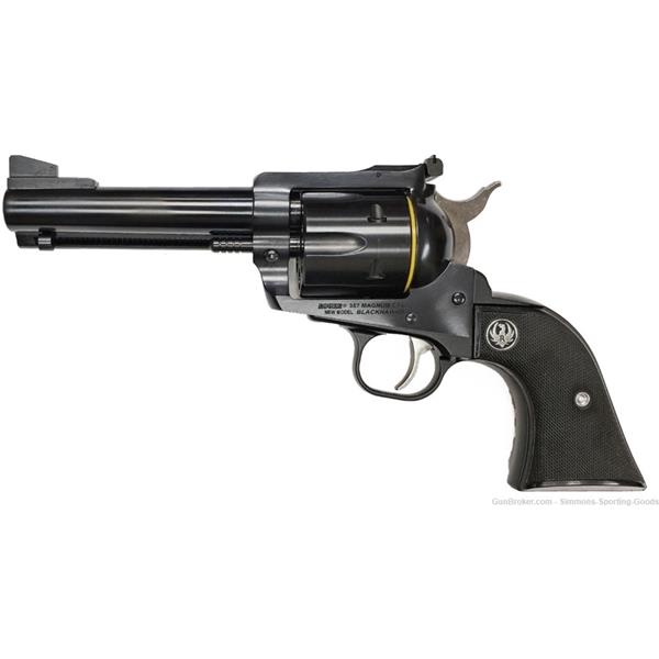 .357 Mag. Ruger / Sturm, & Co. New Blackhawk 4.62" 357 Mag Single Action 6-Rd Revolver 736676003068 4 inch " barrel