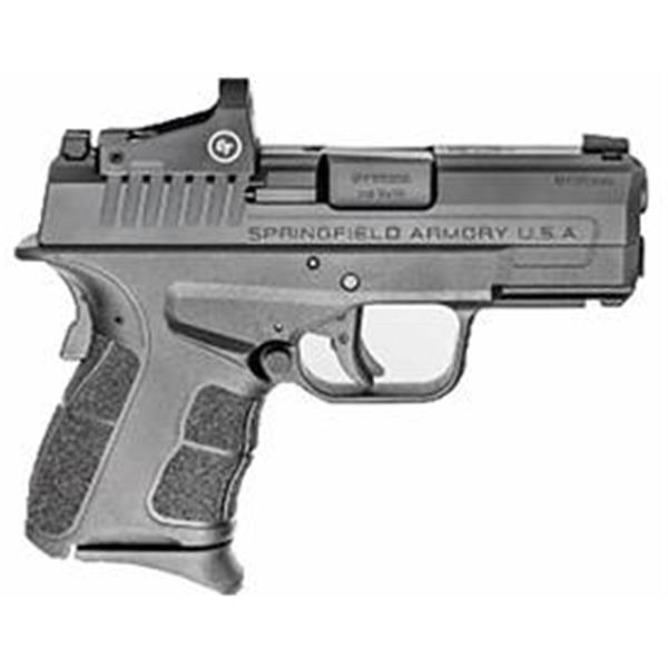 XD-S Mod.2 OSP Springfield Armory XDSG9339BCT Mod 2 9mm Luger 3.30" 9+1,7+1 Black Melonite Steel Slide Polymer Grip with CT Red Dot 706397941185