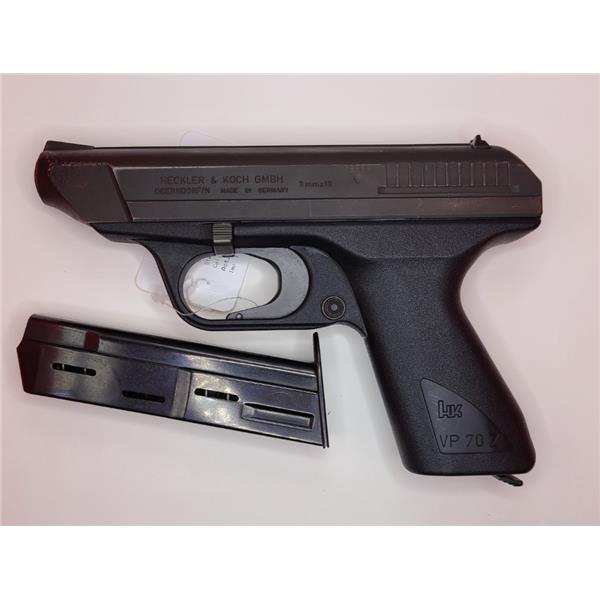 Other Model 9mm Luger Heckler & Koch / H&K VP70Z 9mm,RARE! w/ Factory magazine Rare! 4 inch " barrel